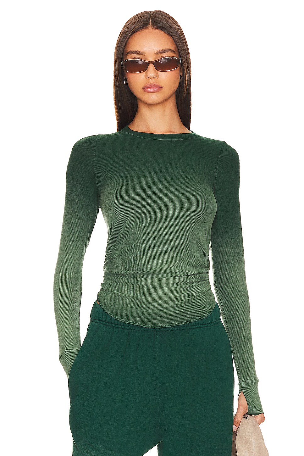 Seasalt Women's Long Sleeve Cotton Shirt - Green 'Dark Wreckage' Floral Button-Up