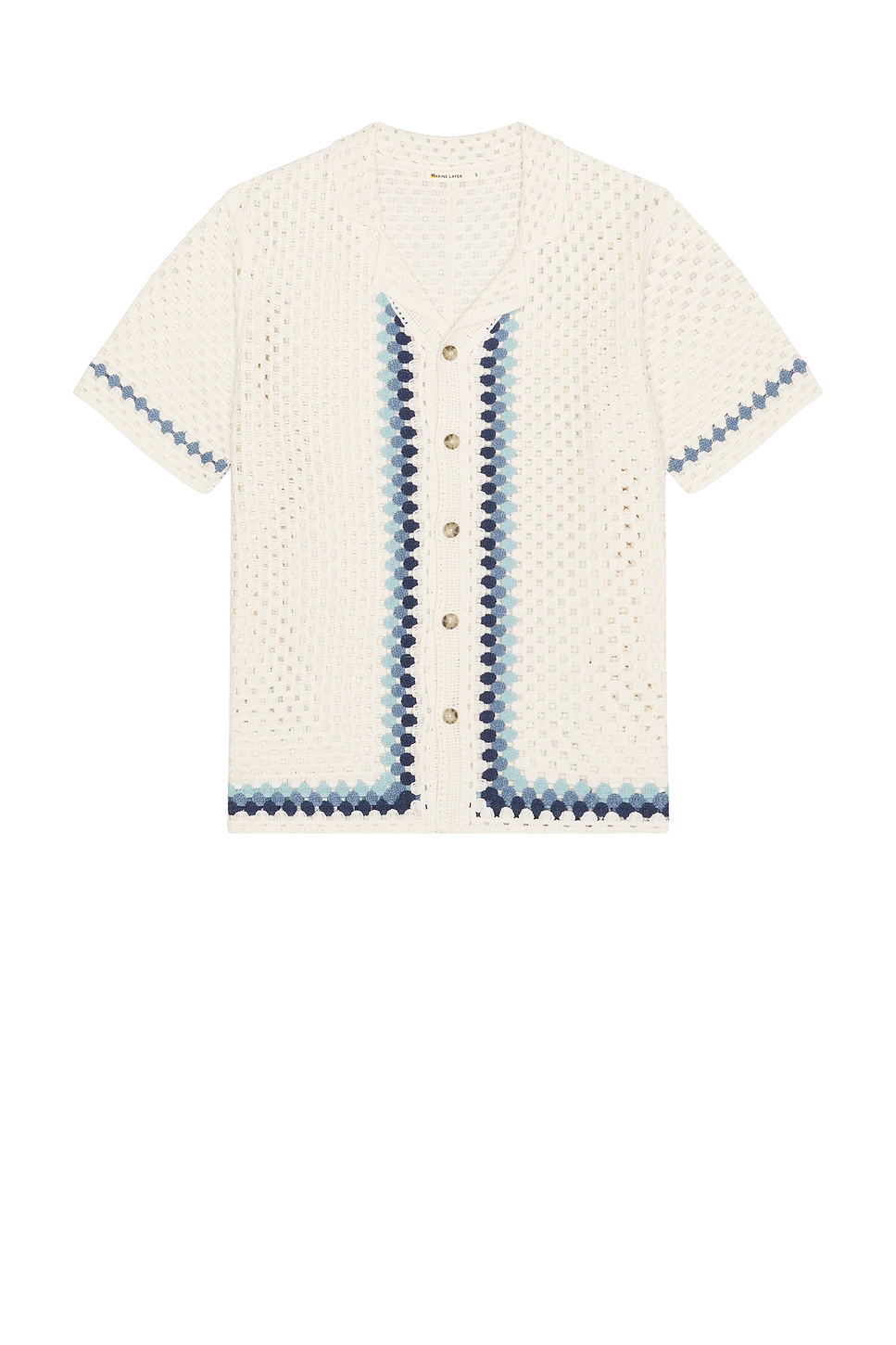 Archive Ace Crochet Resort Shirt