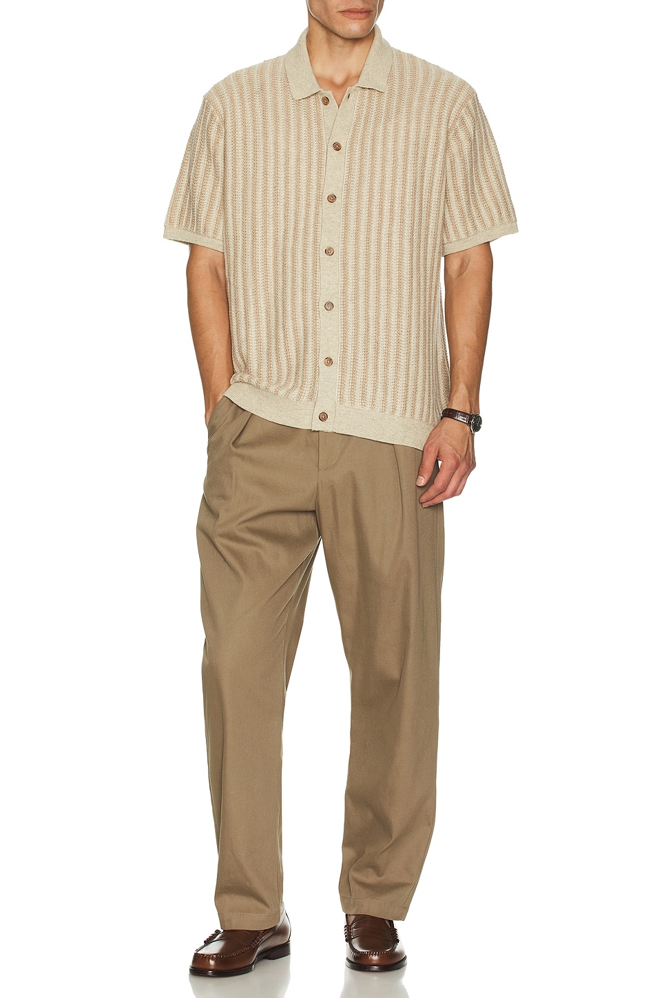 Wyatt Sweater Button Down