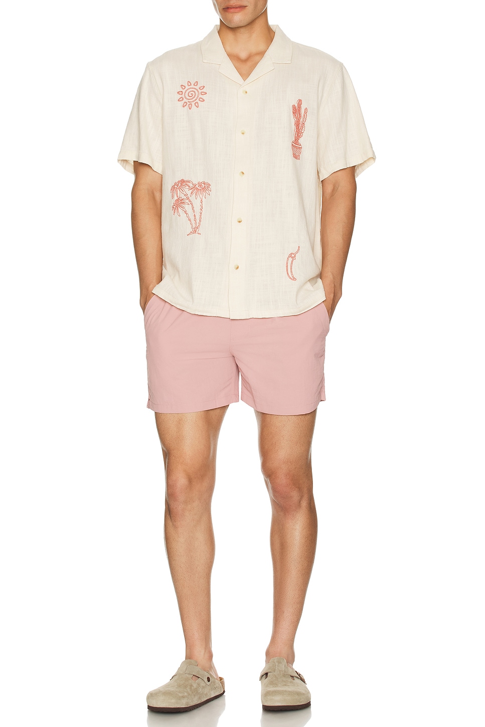 Embroidered Resort Shirt