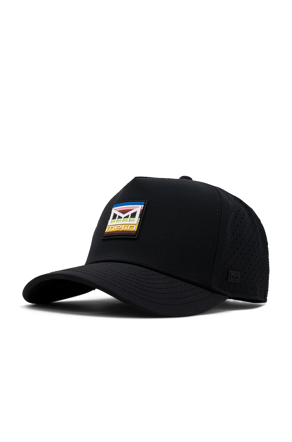 Melin Hydro Odyssey Stacked Hat in Black