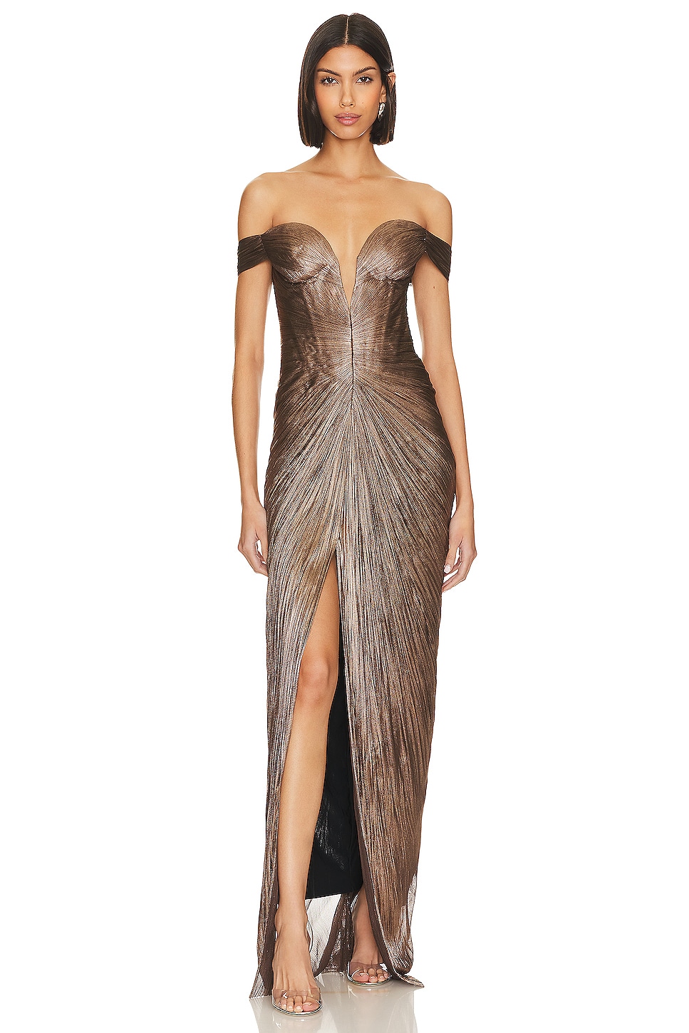 Maria Lucia Hohan Tia Gown in Carbon | REVOLVE