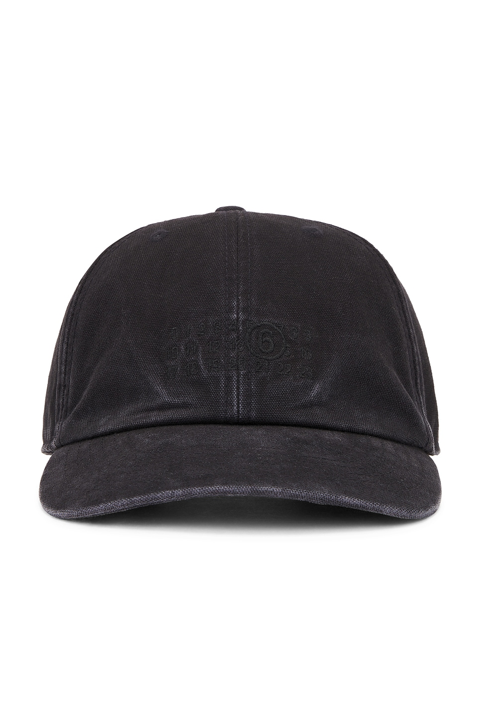ろろ　ＭＭ6 キャップ MM6 Maison Margiela Dad Hat in Washed Black | REVOLVE