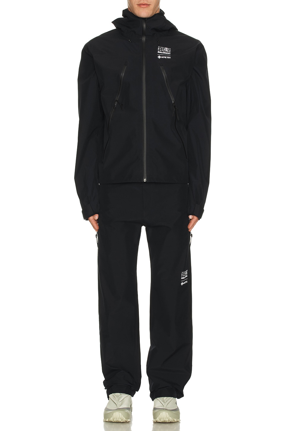 MM6 Maison Margiela x Salomon Sports Jacket in Black | REVOLVE