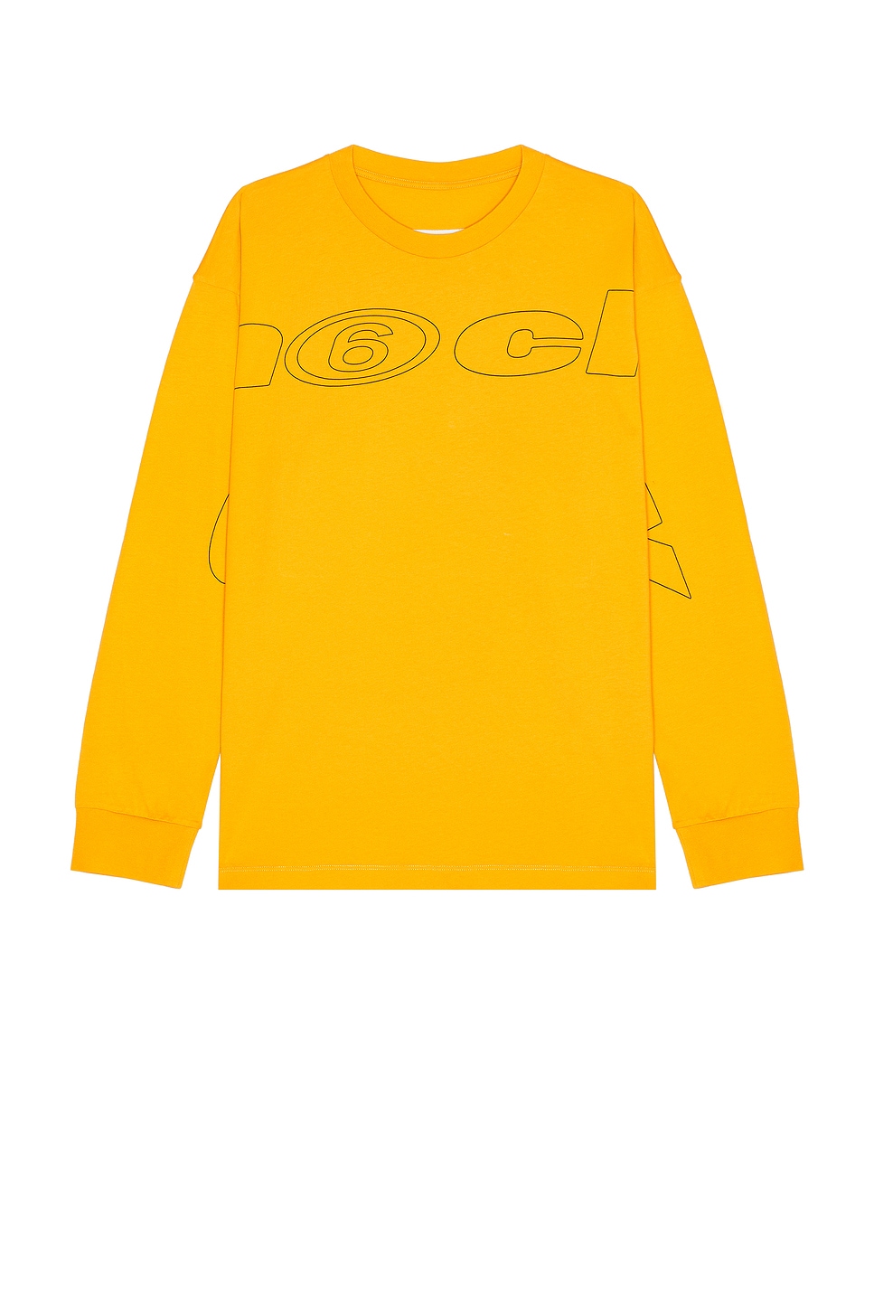 まさ‼︎MM⑥MAISON MARGIELA ロングスリーブ トップス美品♡ MM6 Maison Margiela ロングスリーブトップ - Yellow | REVOLVE
