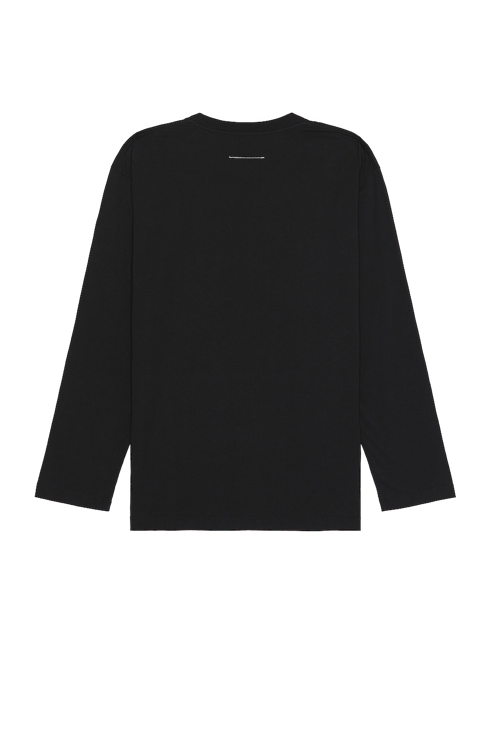 MM6 Maison Margiela MM6 Regular Fit Ls T-shirt in Black
