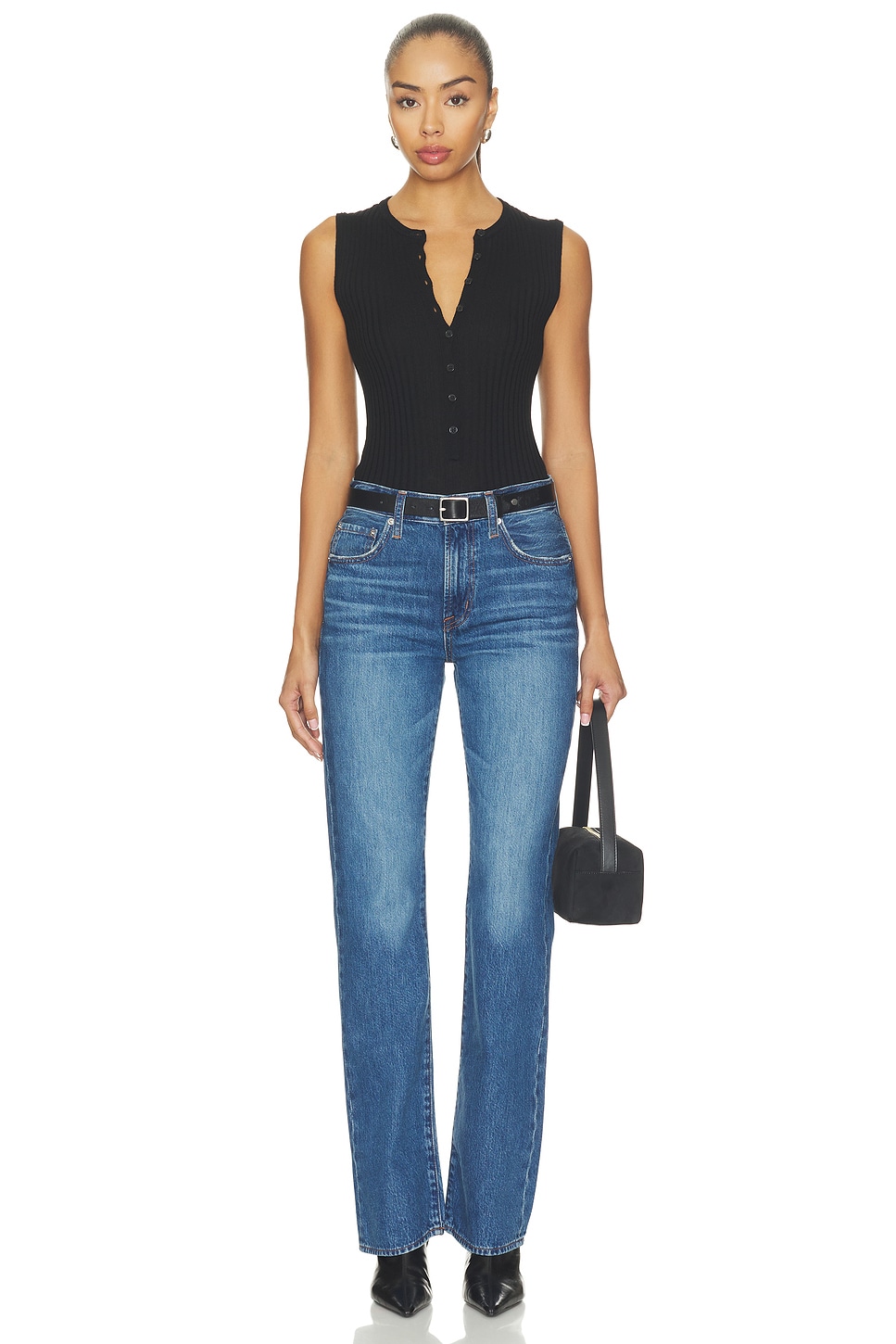 Mônot Sleeveless Knit Bodysuit