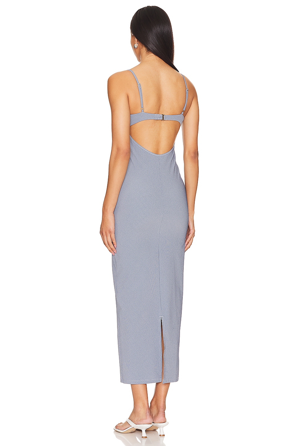 Montce Swim X Olivia Culpo Petal Long Slip Dress