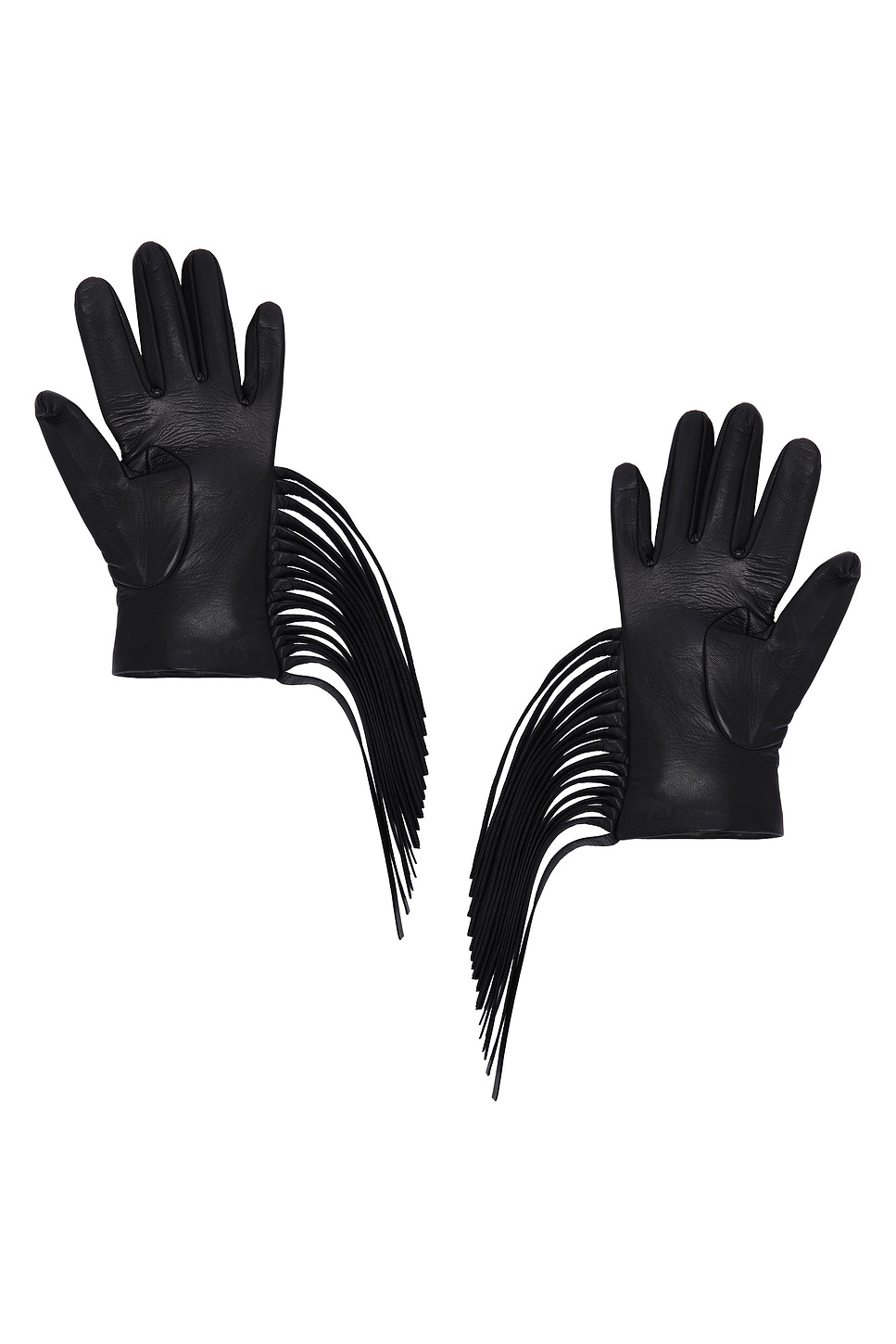 Short Fringed Gloves - Thumbnail 2
