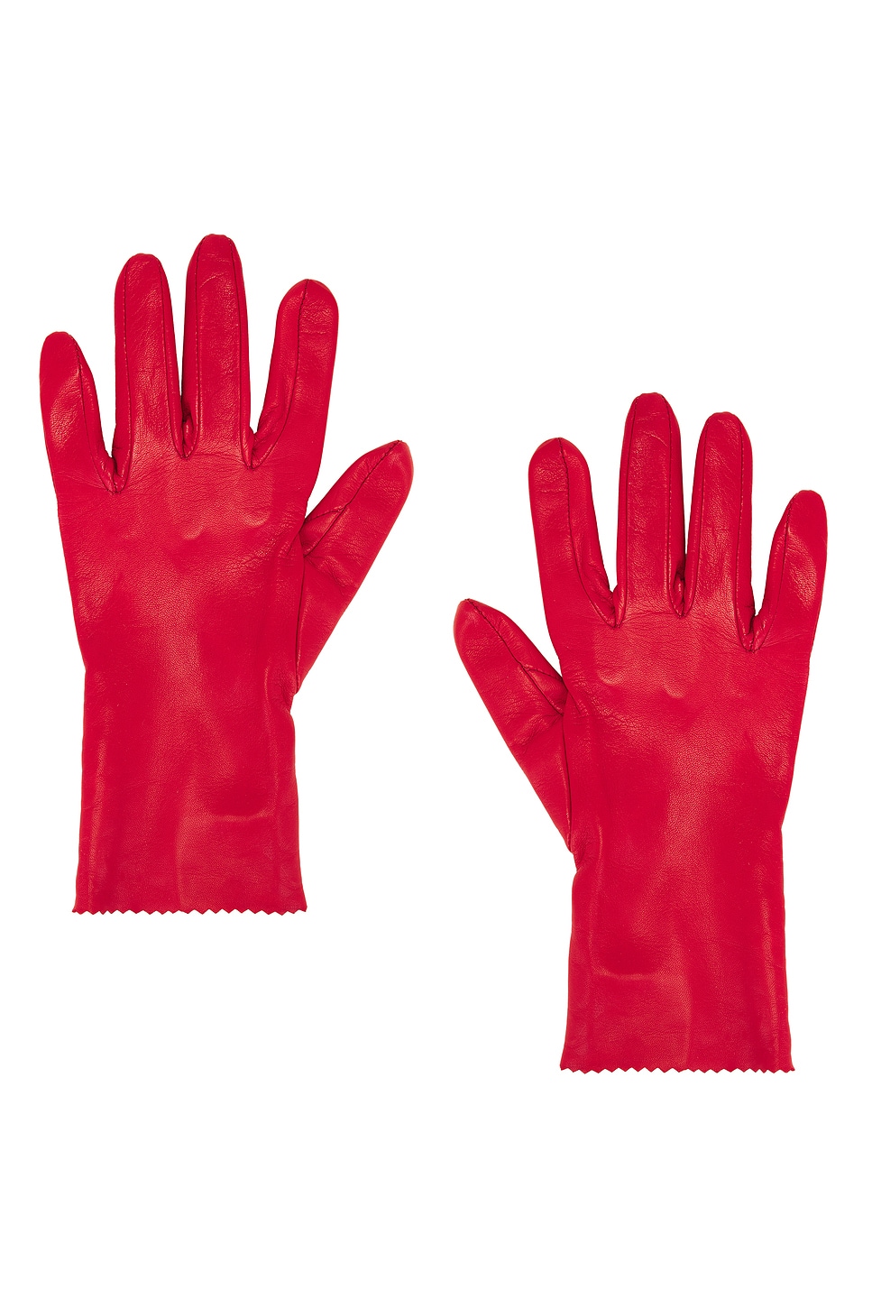Short Leather Gloves