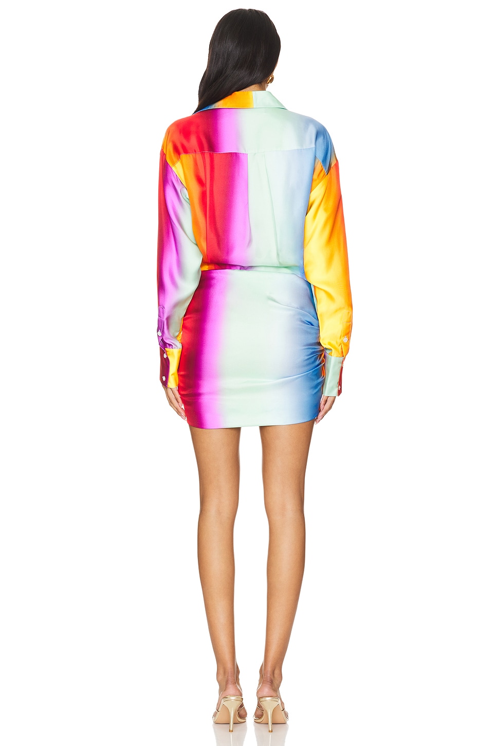 Monse Wrapped Shirt Dress Plush