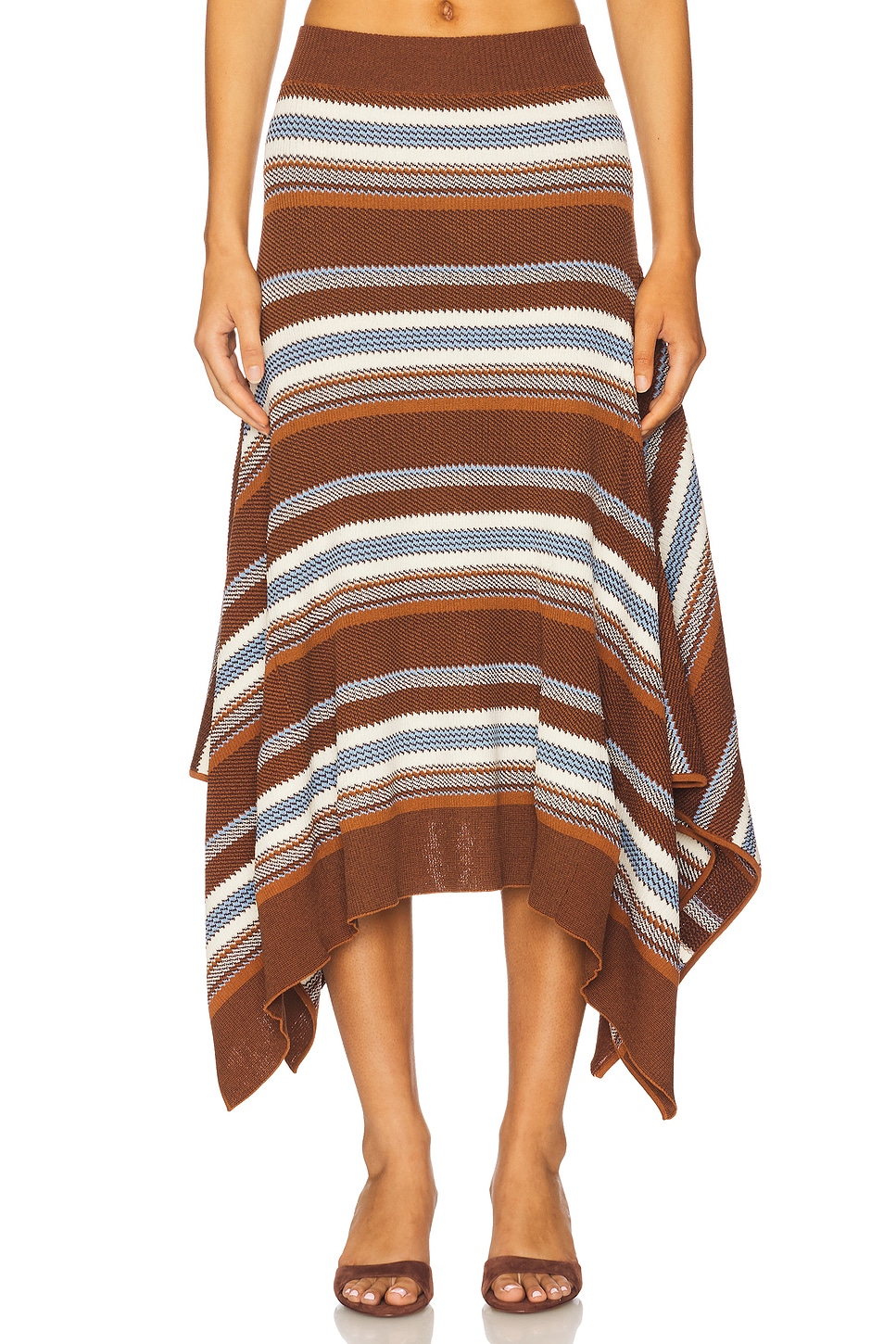 MONSE スカート Monse スカート - Brown Multi | REVOLVE