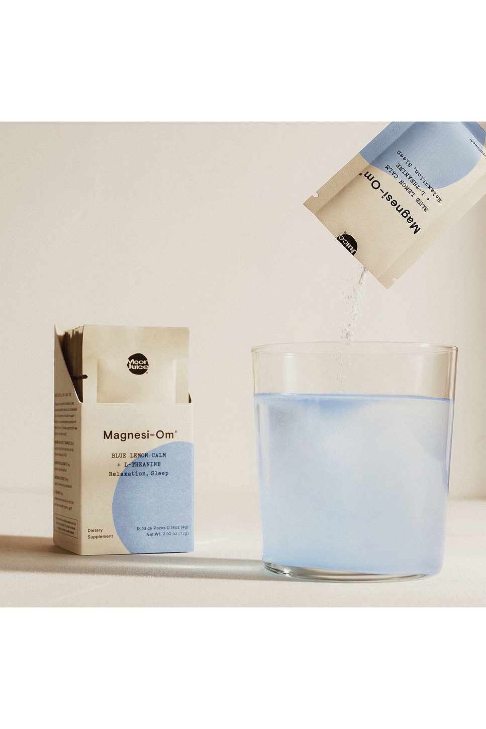 Magnesi-Om Blue Lemon Stick Pack 18ct - thumbnail 3