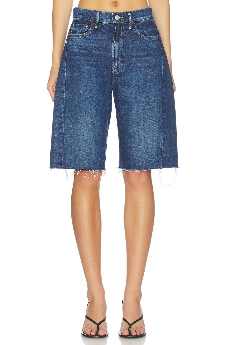 The Halfpipe Bermuda Fray Short by Mother