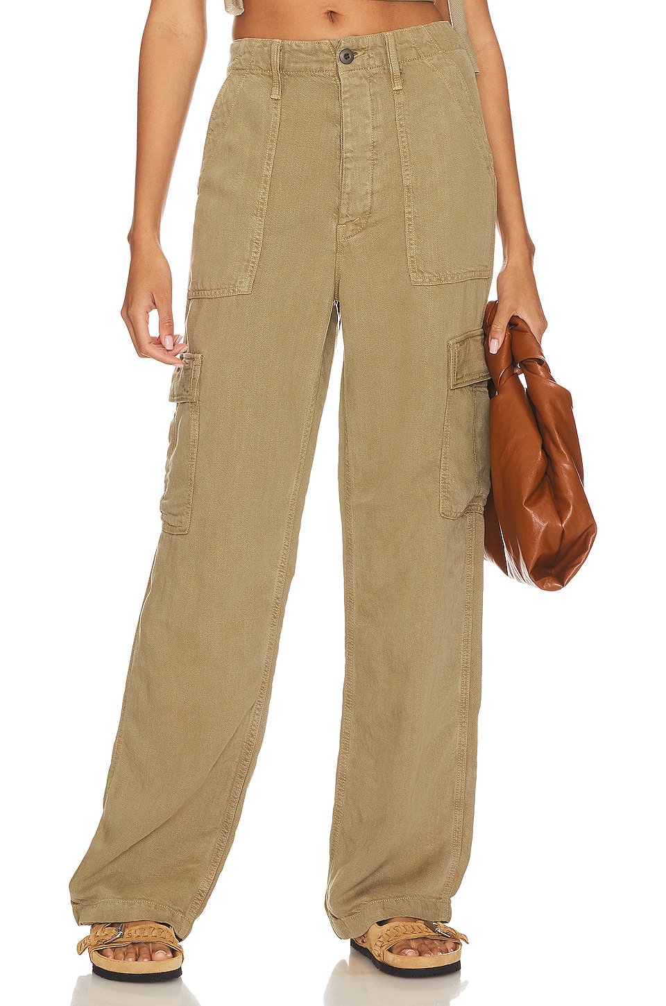 OFF-WHITE Toybox Dry Multi Pocket Pant in Sand