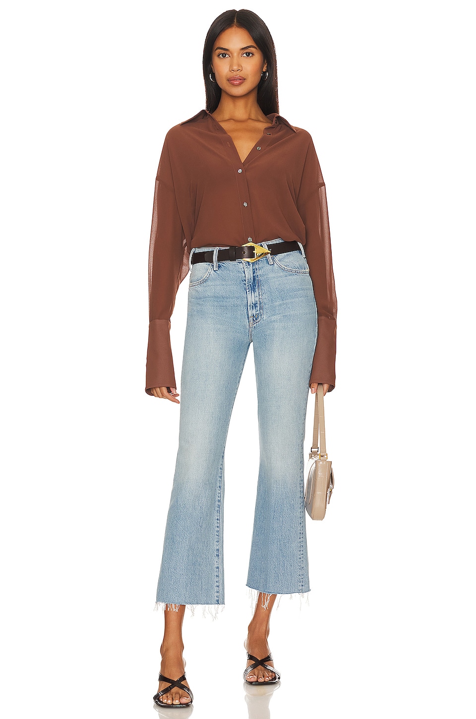 MOTHER The Hustler Ankle Fray in Home On The Range | REVOLVE