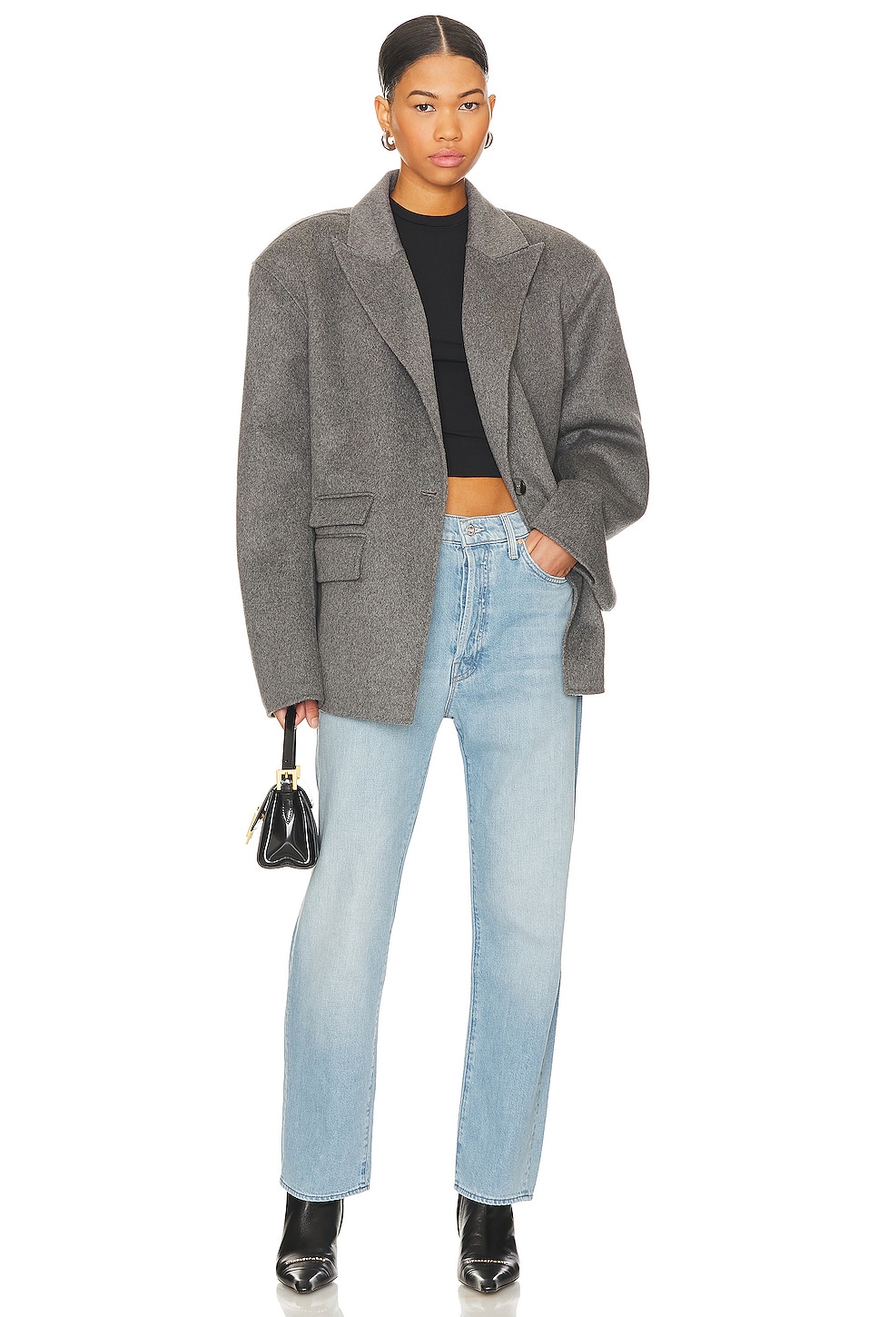 MOTHER The Ditcher Crop in Unripped | REVOLVE