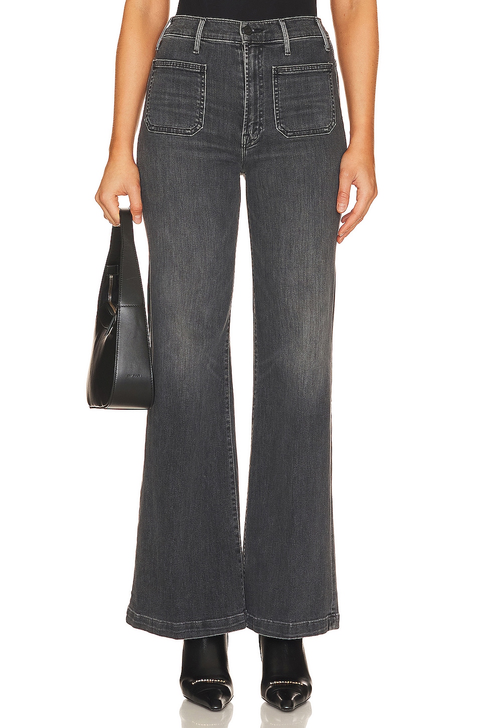 MOTHER The Patch Pocket Roller Jeans