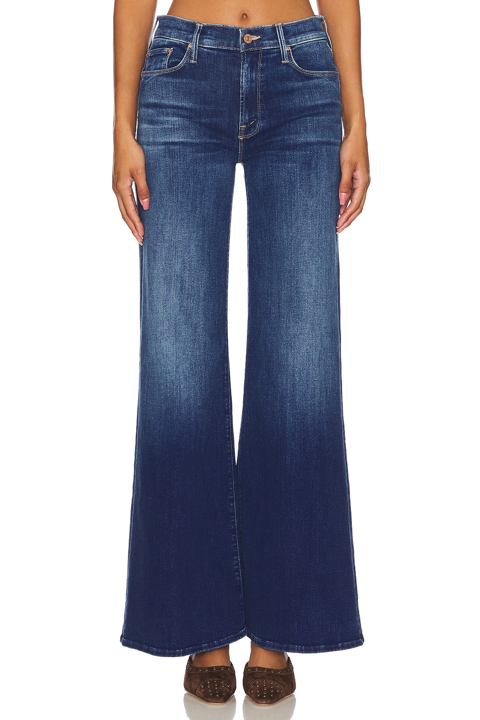 デニム・ジーパン MOTHER THE TWISTER SNEAK JEANS MOTHER The Twister Sneak in On Your Left | REVOLVE