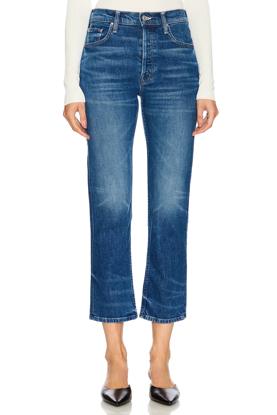 MOTHER The Tomcat Ankle Jeans in Rugby Rodeo REVOLVE