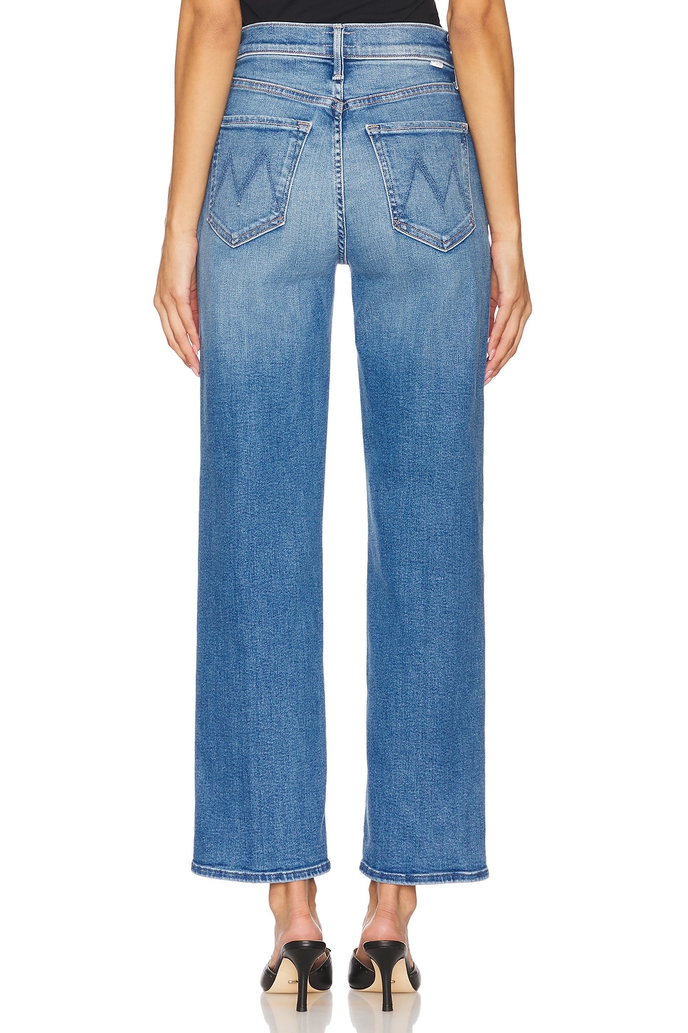 MOTHER The Rambler Zip Flood Jeans thumbnail