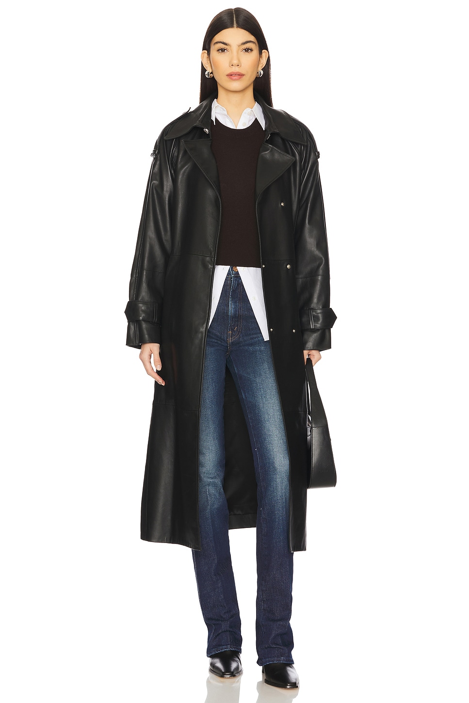 MOTHER The Mid Rise Smokin' Double Heel Jeans thumbnail