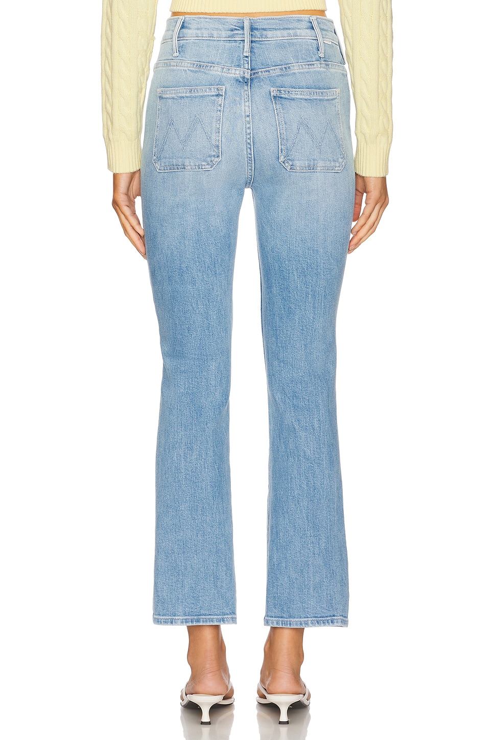 MOTHER The Hustler Patch Pocket Ankle Jeans thumbnail