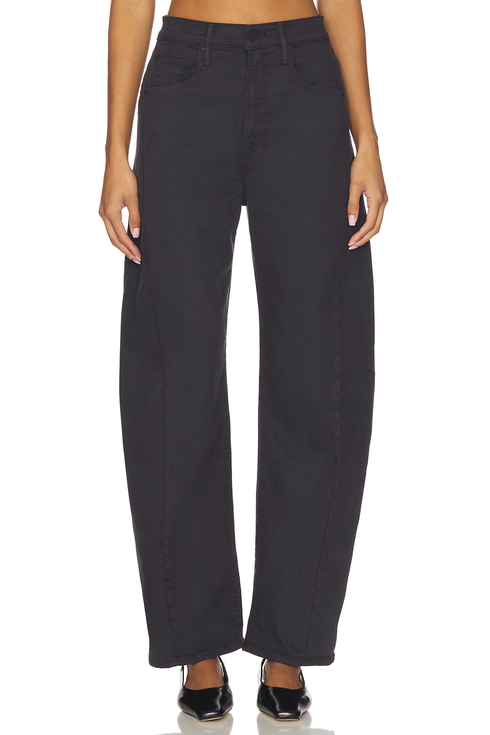 MOTHER The Half Pipe Flood Jeans in Cats And Dogs | REVOLVE
