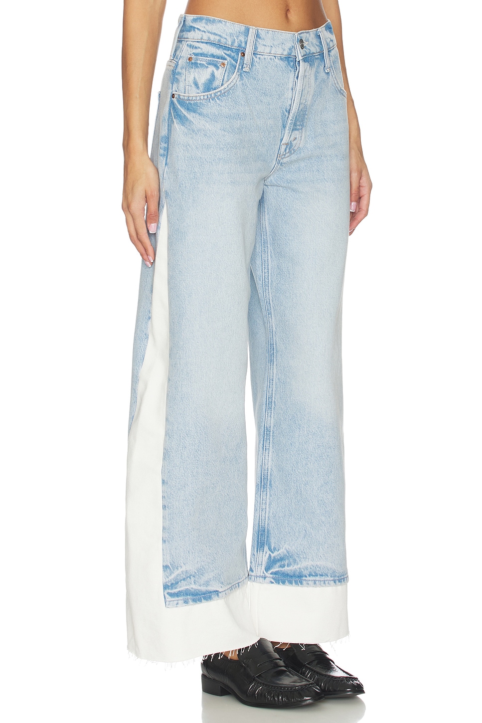 MOTHER The Nacho Double Dip Nerdy Jeans