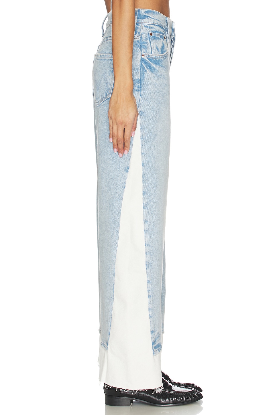 MOTHER The Nacho Double Dip Nerdy Jeans