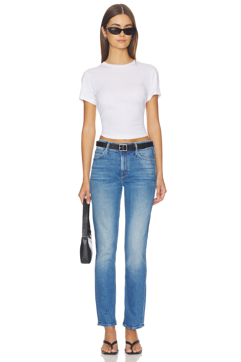 MOTHER The Mid Rise Dazzler Hover Jeans thumbnail