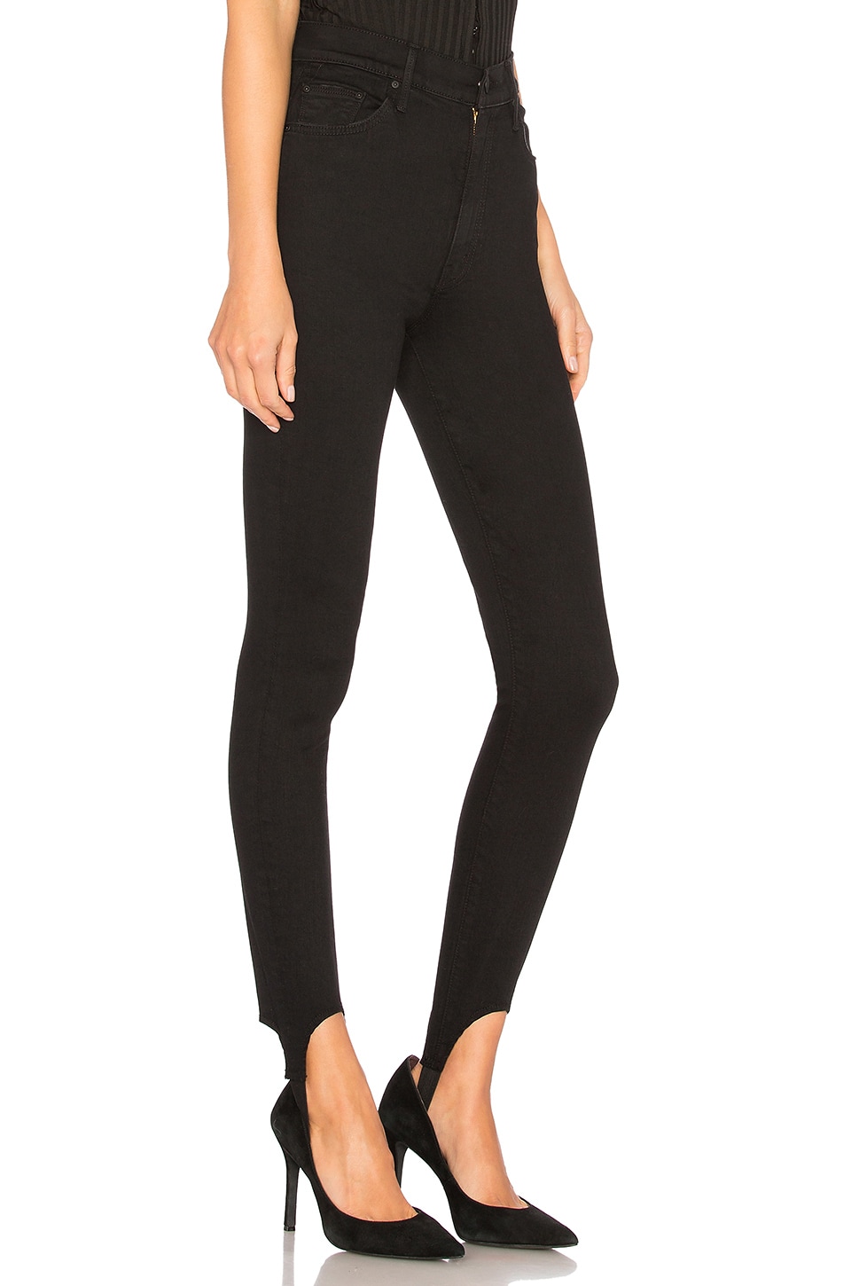 swooner stirred 马镫带牛仔裤