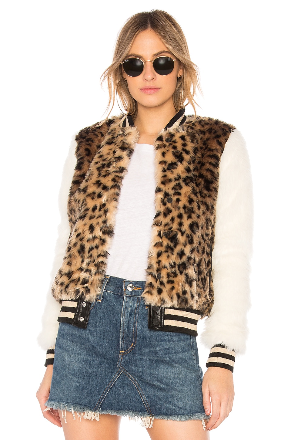 mother leopard jacket