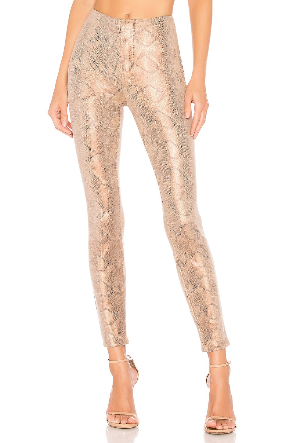 MOTHER High Waisted Seamless Looker Ankle in Slither | REVOLVE