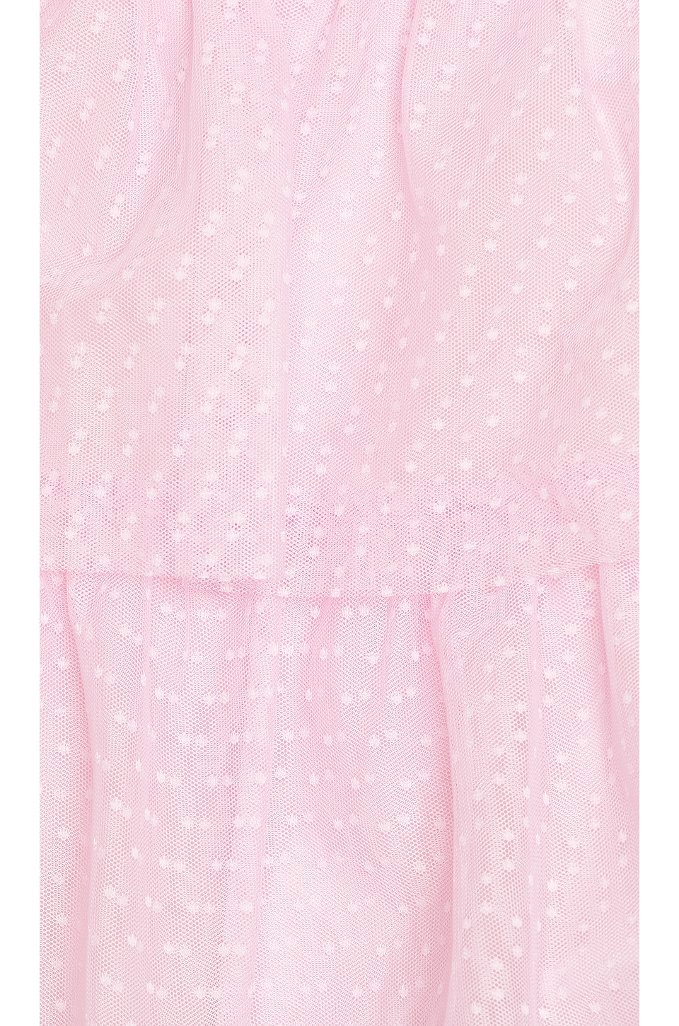 knee length dresses for ladies Annabella Strapless Tied Back Frill Hem Mini Dress Baby Pink main image 1