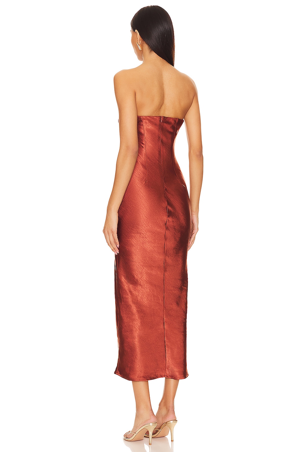 MORE TO COME Emma Strapless Maxi Dress thumbnail
