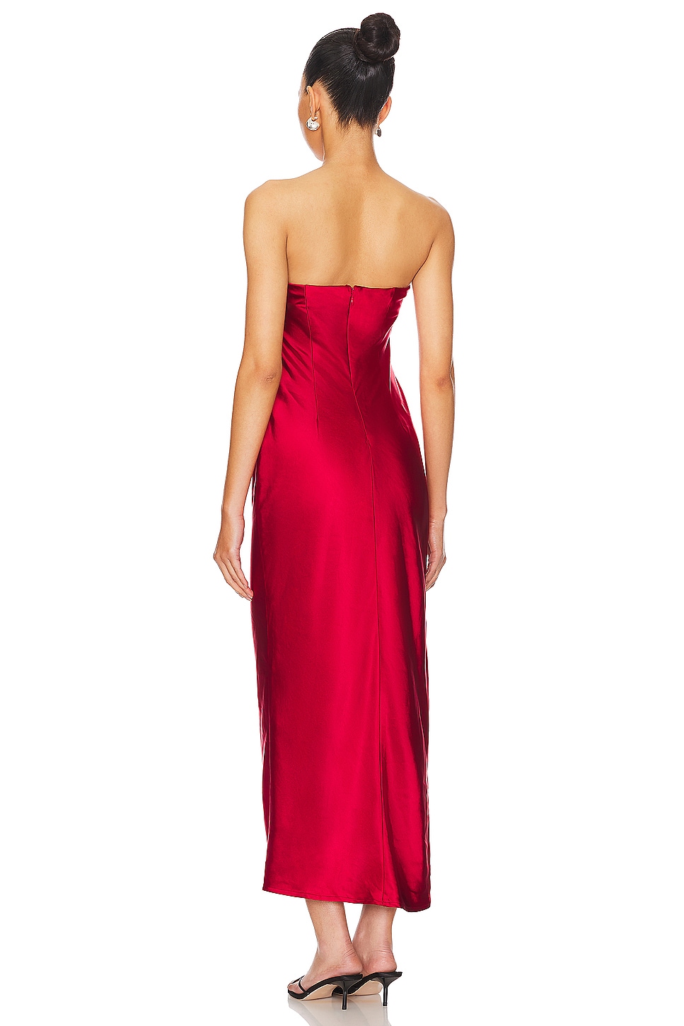 emma strapless maxi dress SIMKHAI Emma Bustier Gown in Yellow