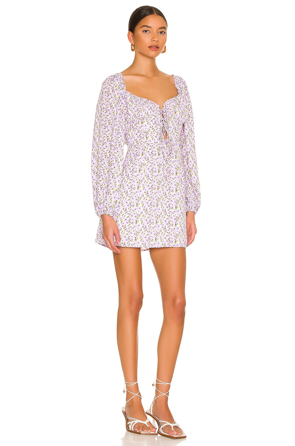 MORE TO COME Shelly Puff Sleeve Dress