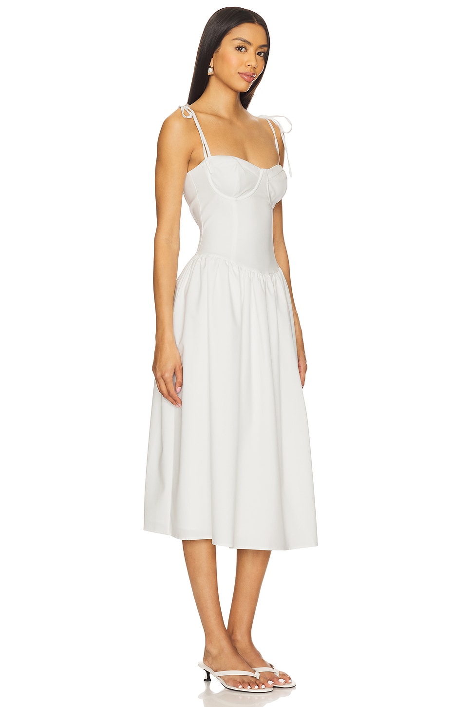 MORE TO COME Theresa Midi Corset Dress