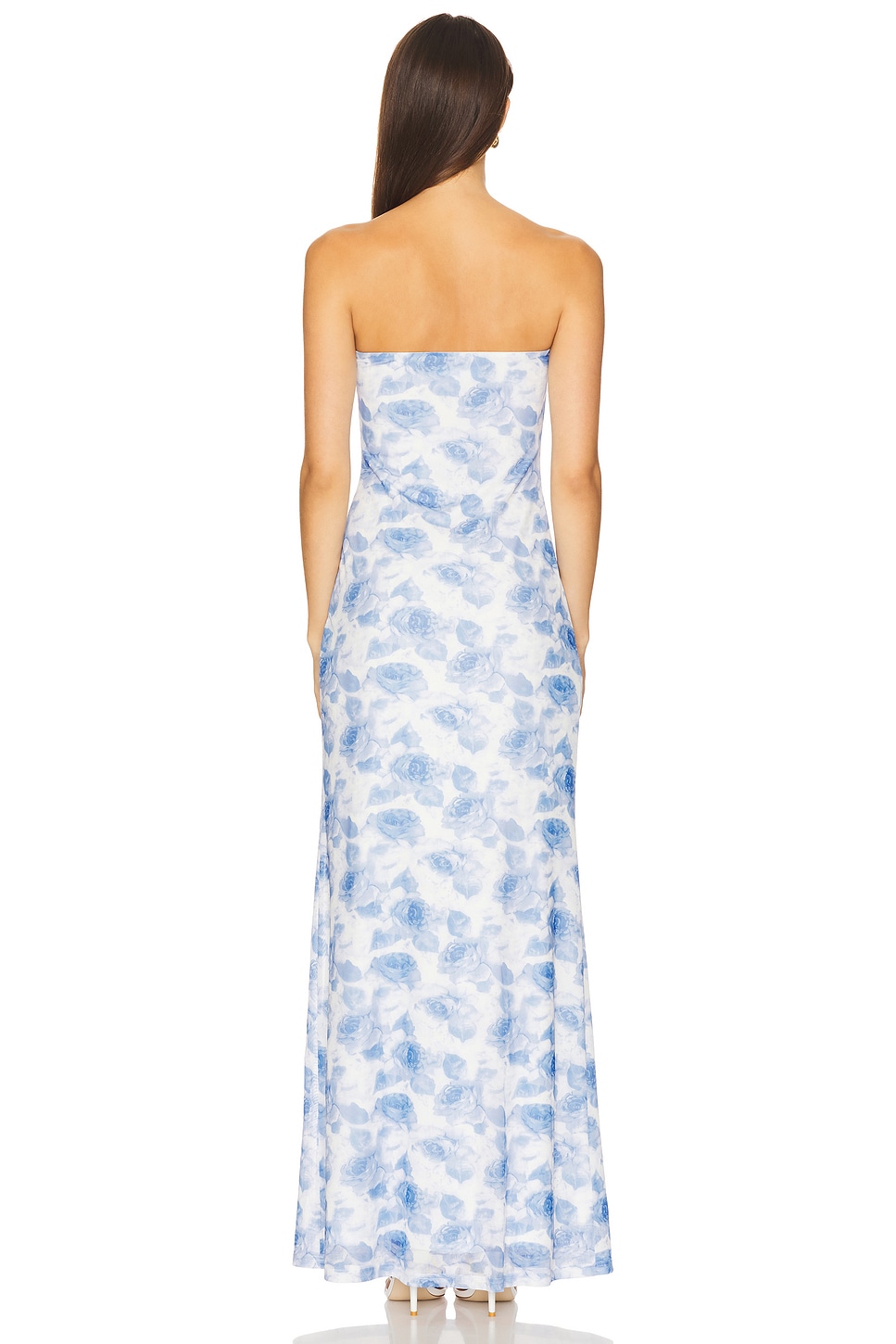 MORE TO COME Laci Maxi Dress in Blue Floral | REVOLVE MORE TO COME Laci Maxi Dress in Blue Floral | REVOLVE