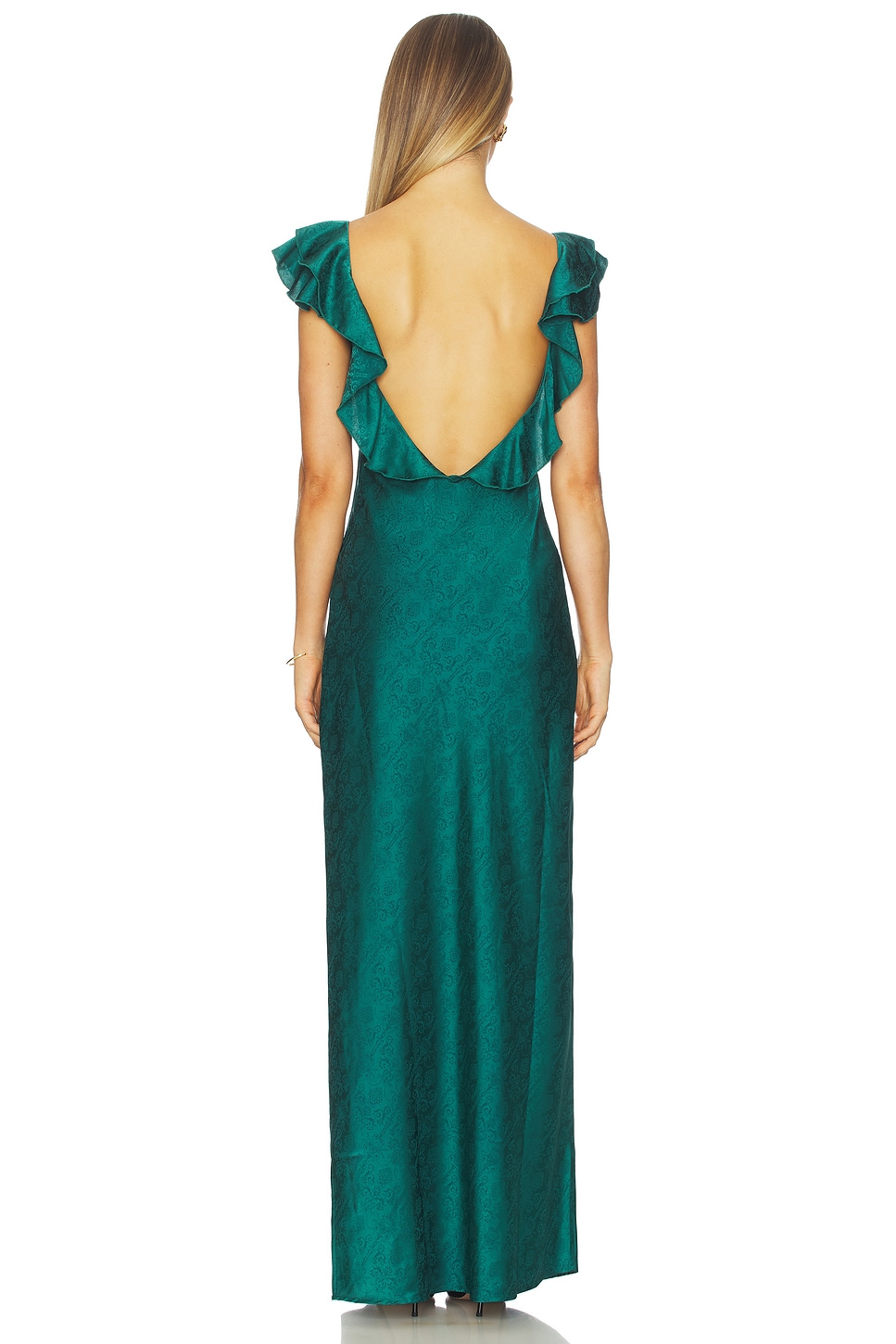 MORE TO COME Becky Ruffle Maxi Dress