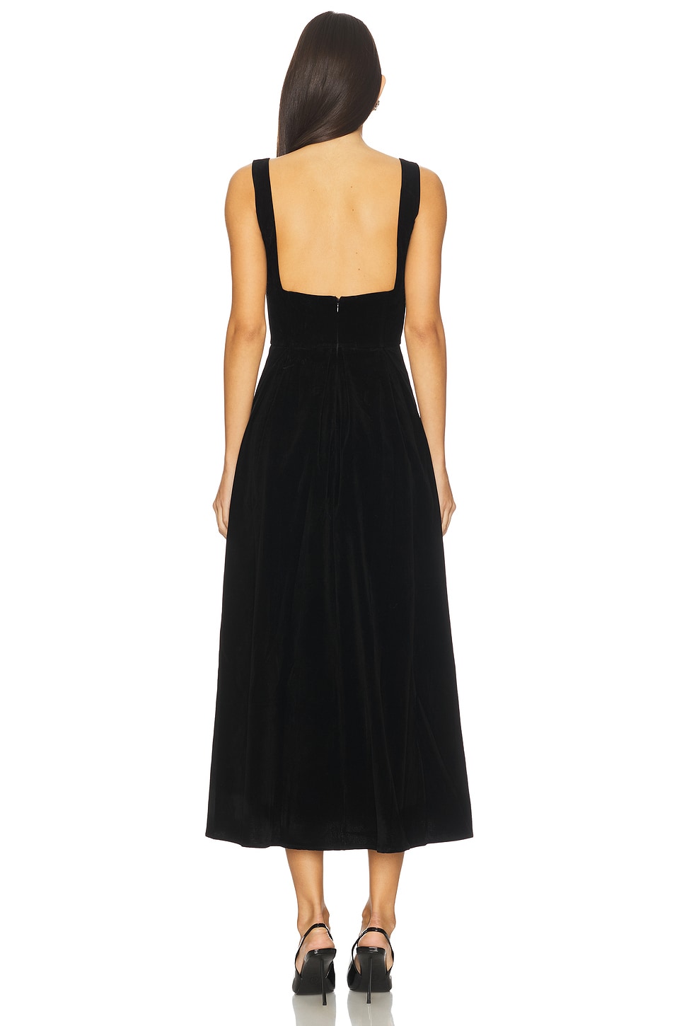 Cinthia Velvet Midi Dress