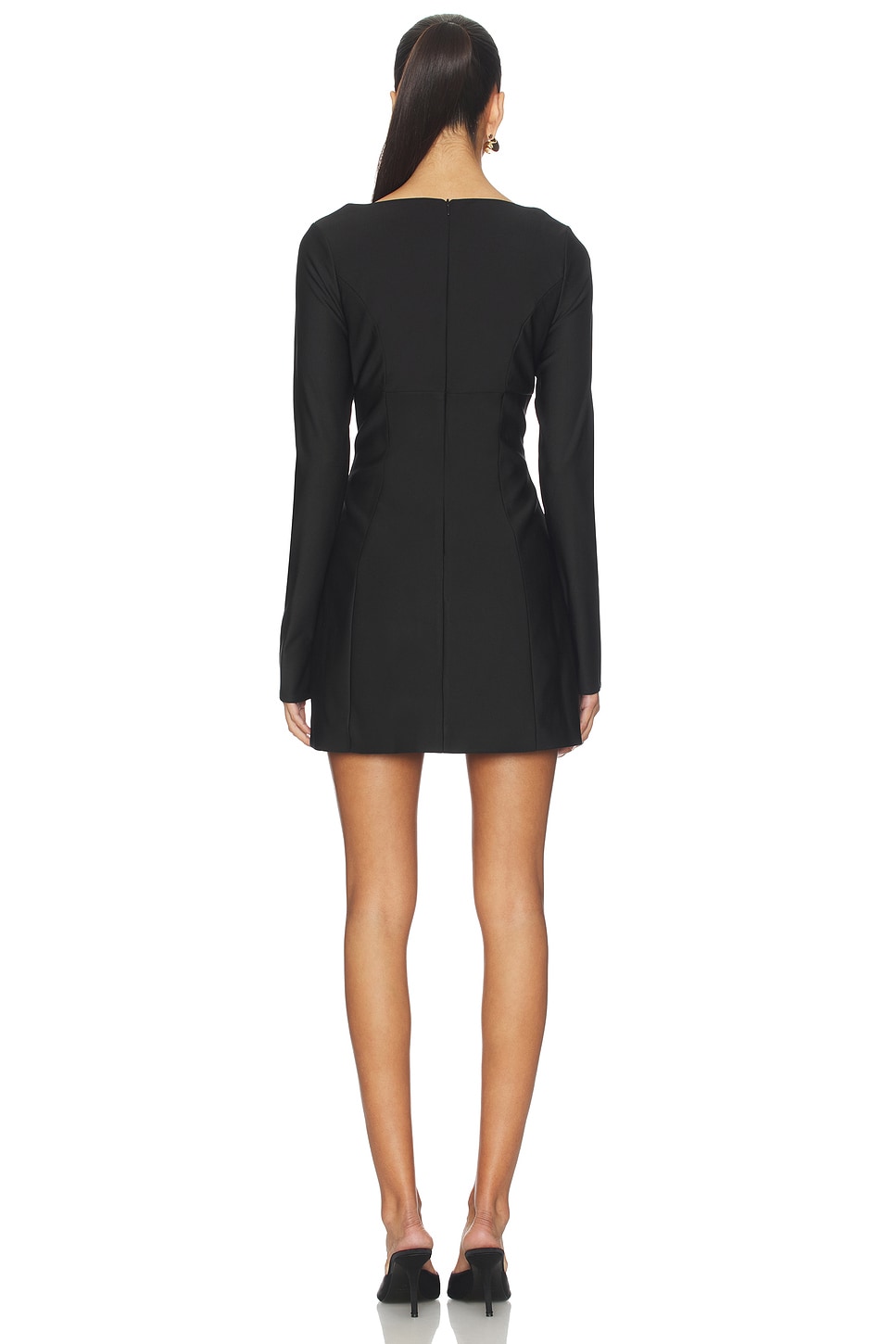 MORE TO COME Fenna Mini Dress in Black | REVOLVE MORE TO COME Fenna Mini Dress in Black | REVOLVE
