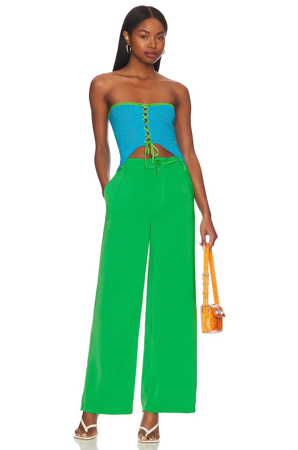 MORE TO COME Jessica Pant in Green | REVOLVE