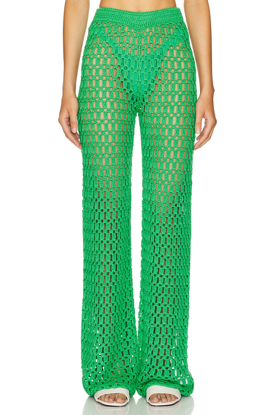 Rue Pant in Kelly Green View 1 of 4