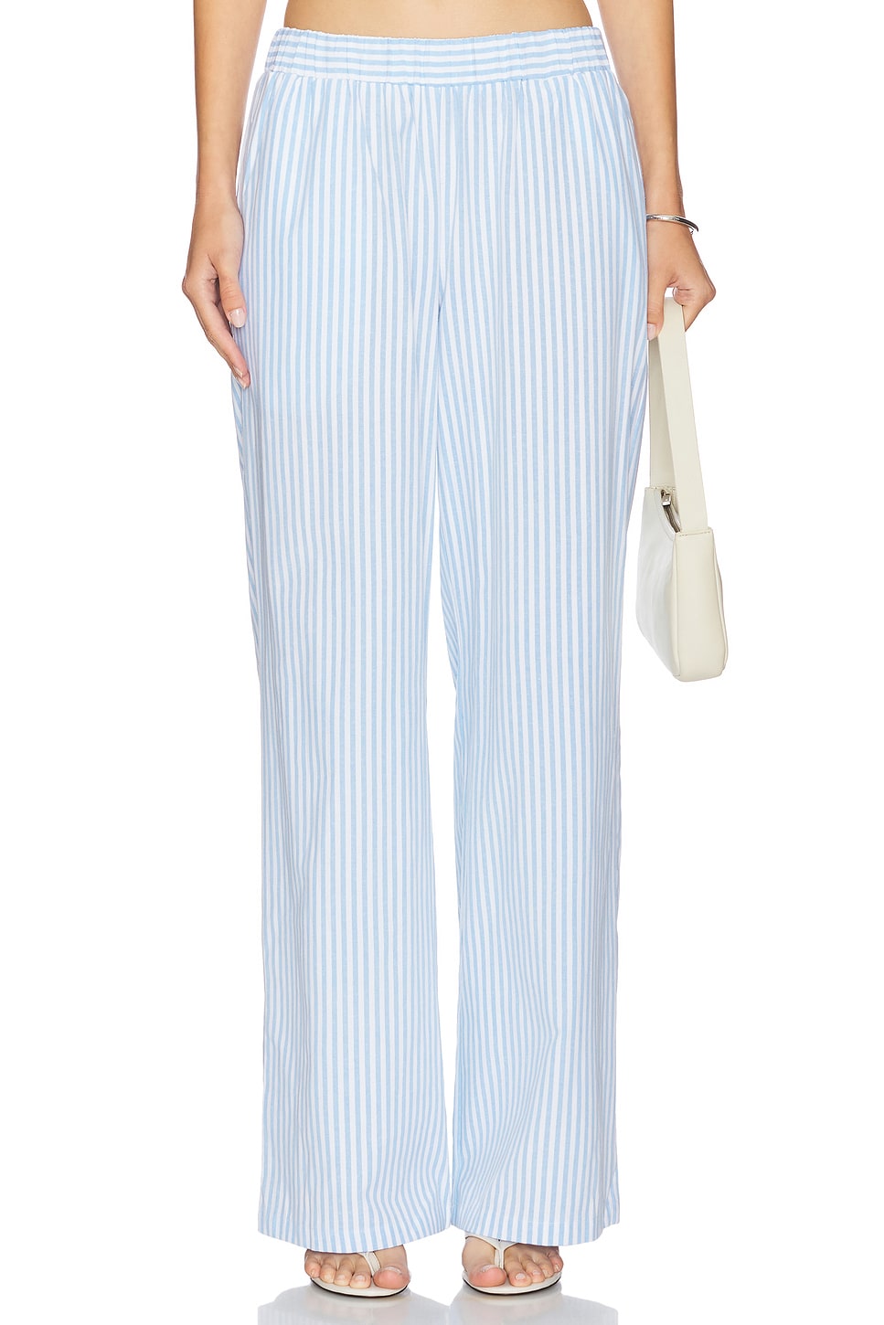 Etta Pant in Blue Stripe View 1 of 6