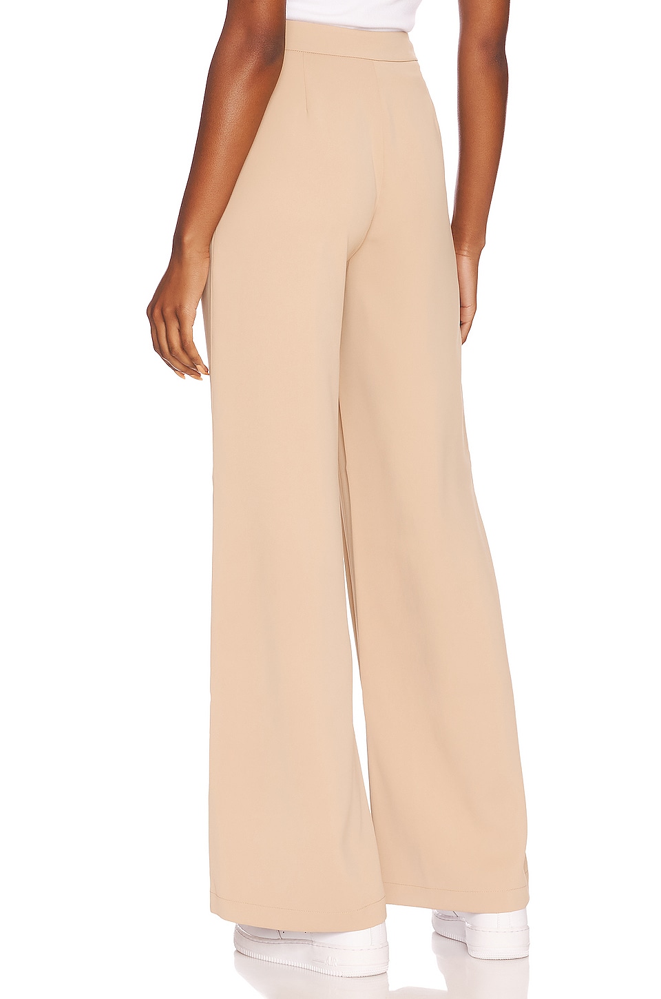 TAN WIDE LEG PANT