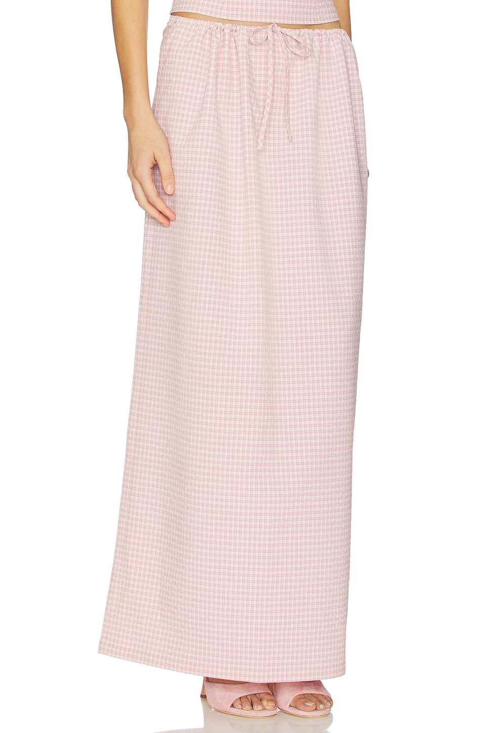 Luciya Drawstring Maxi Skirt - thumbnail 3