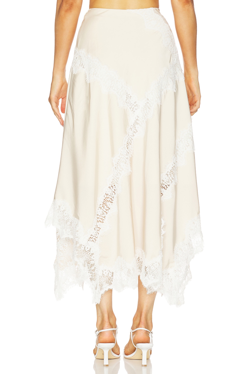 MORE TO COME Merrick Lace Maxi Skirt