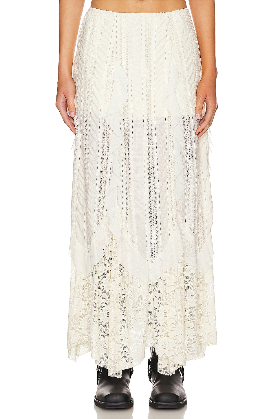 Orchid Maxi Skirt